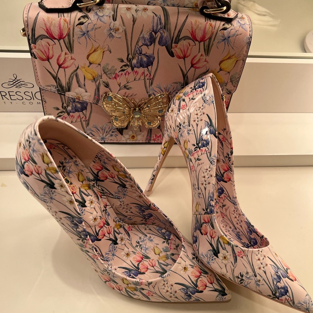 Aldo Pumps with matching Purse
